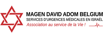 Logo Vrieden van Magen David Adom Belgium